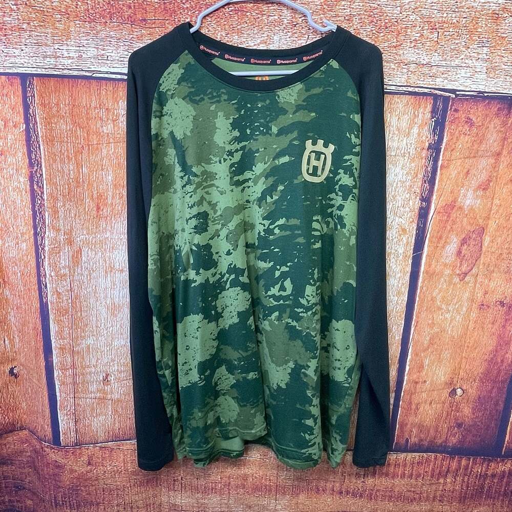 Husqvarna Terräng Long Sleeve Raglan T-Shirt XXL